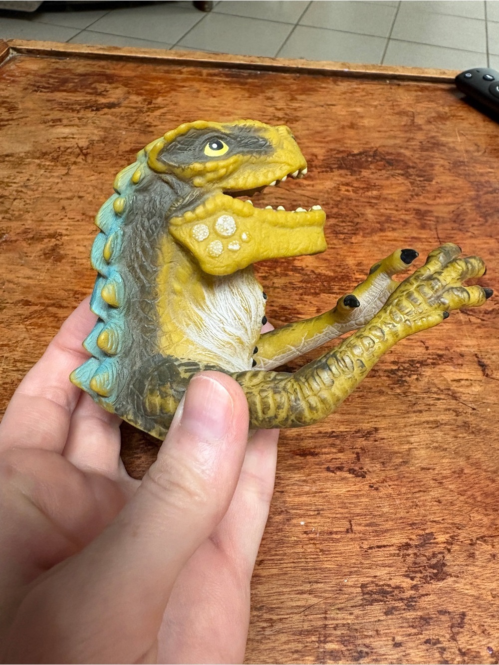 Vintage 1998 Toho Godzilla Rubber Finger Puppets Lot of 2 - Picture 4 of 13